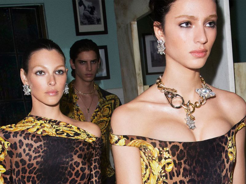 Preview sito web e-commerce con Salesforce Commerce Cloud - Versace